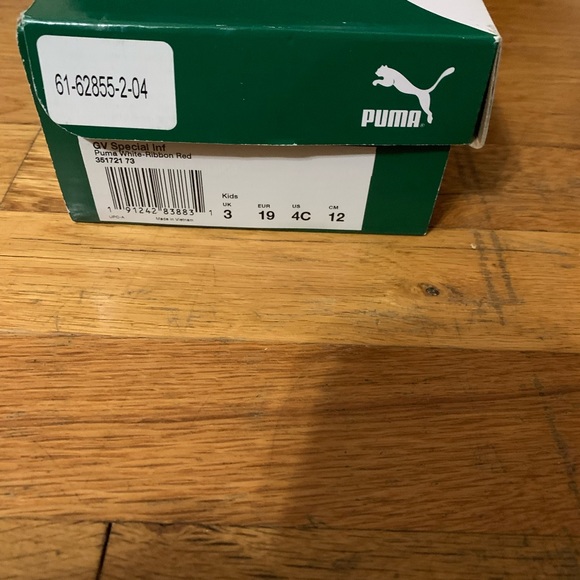 PUMA (Red and white) toddler sneakers - Picture 7 of 7